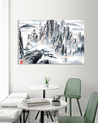 Obraz Maľovaná čínska krajinka zs1320